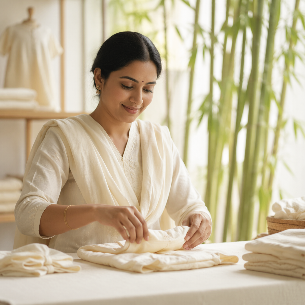 Mimi bamboo-cotton, made in India